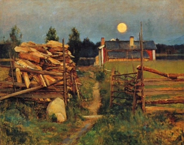 Järnefelt_Kesäyön_Kuu_1889
